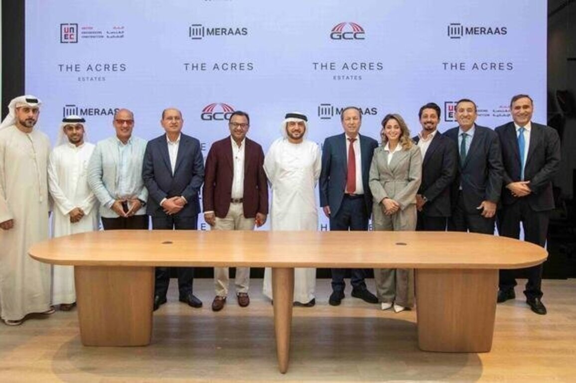 Meraas awards AED2.4 billion in construction contracts for new phases of The Acres communities