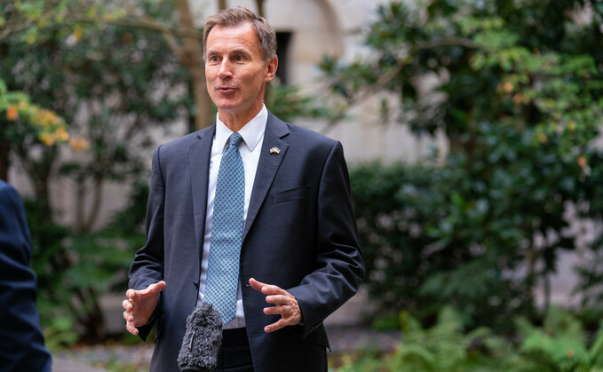 Jeremy Hunt to make Mansion House speech tonight