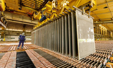 Linha de produção da Paranapanema cobre