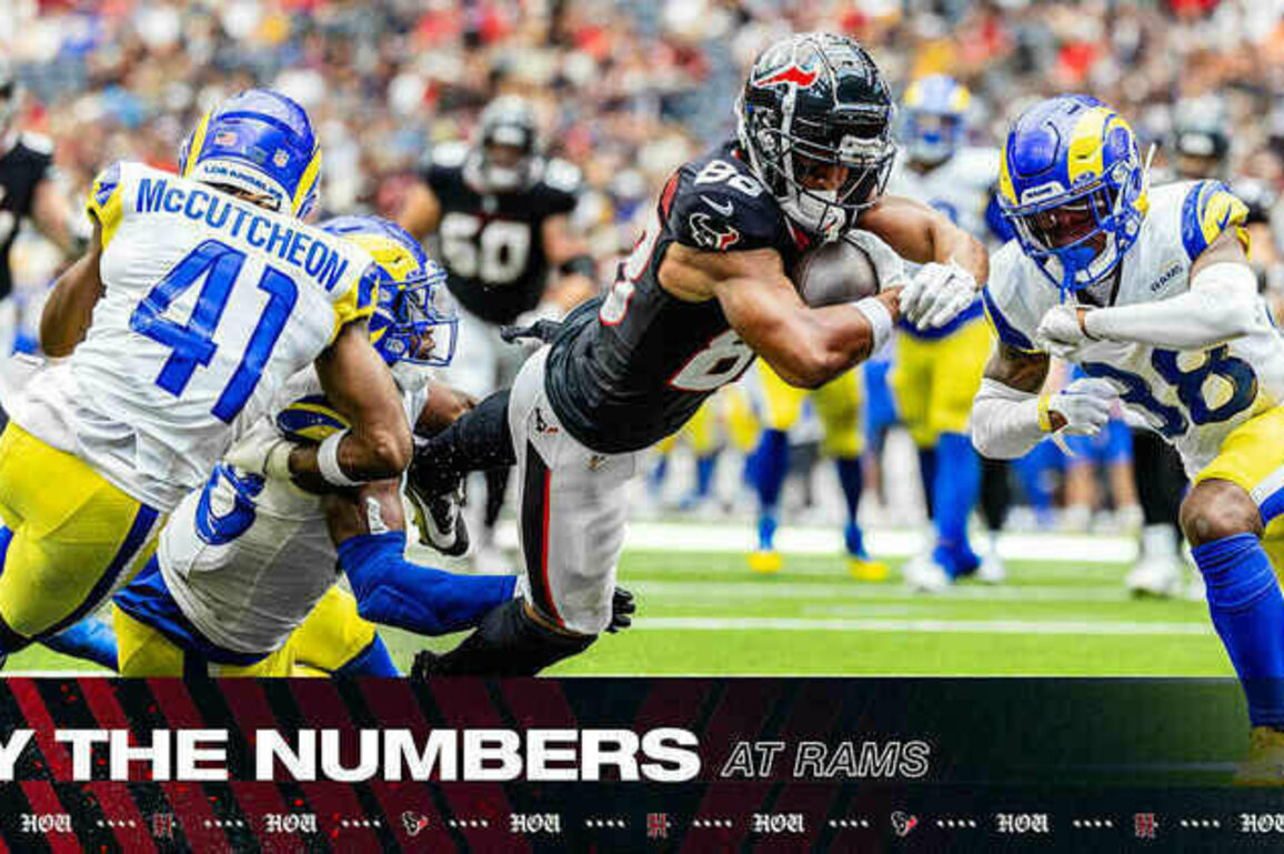 Texans at Rams | By The Numbers
