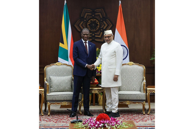 "Partnership not only about commerce, but about building resilient economies": S.African Deputy President Mashatile
