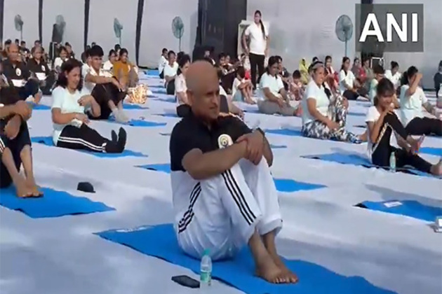 Humanity inside us will remain good: ICG DG Paramesh Sivamani on International Yoga Day