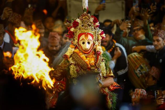 Asia Album: Nepal celebrates Kartik Naach Festival