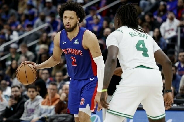 NBA roundup: Pistons pound Celtics for 8th straight win