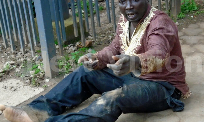 Kabale District official drinks himself silly Kabale District official drinks himself silly