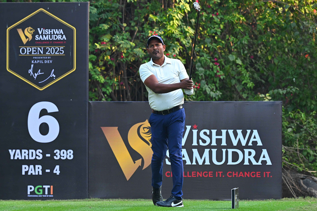 Vishwa Samudra Open 2025: N Thangaraja moves to top with day's best 66