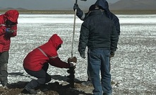  Brine sampling for Patagonia 