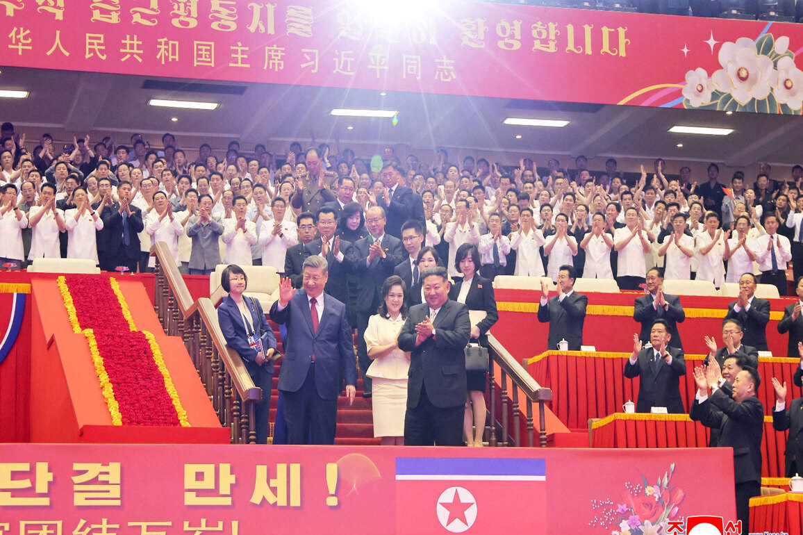 "Unbreakable relationship; time-tested ties": North Korea rolls out red carpet for Xi Jinping