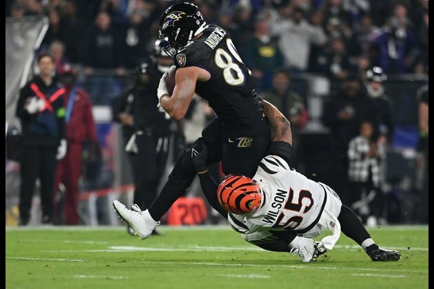Ravens TE Mark Andrews has 'outside chance' to return this season