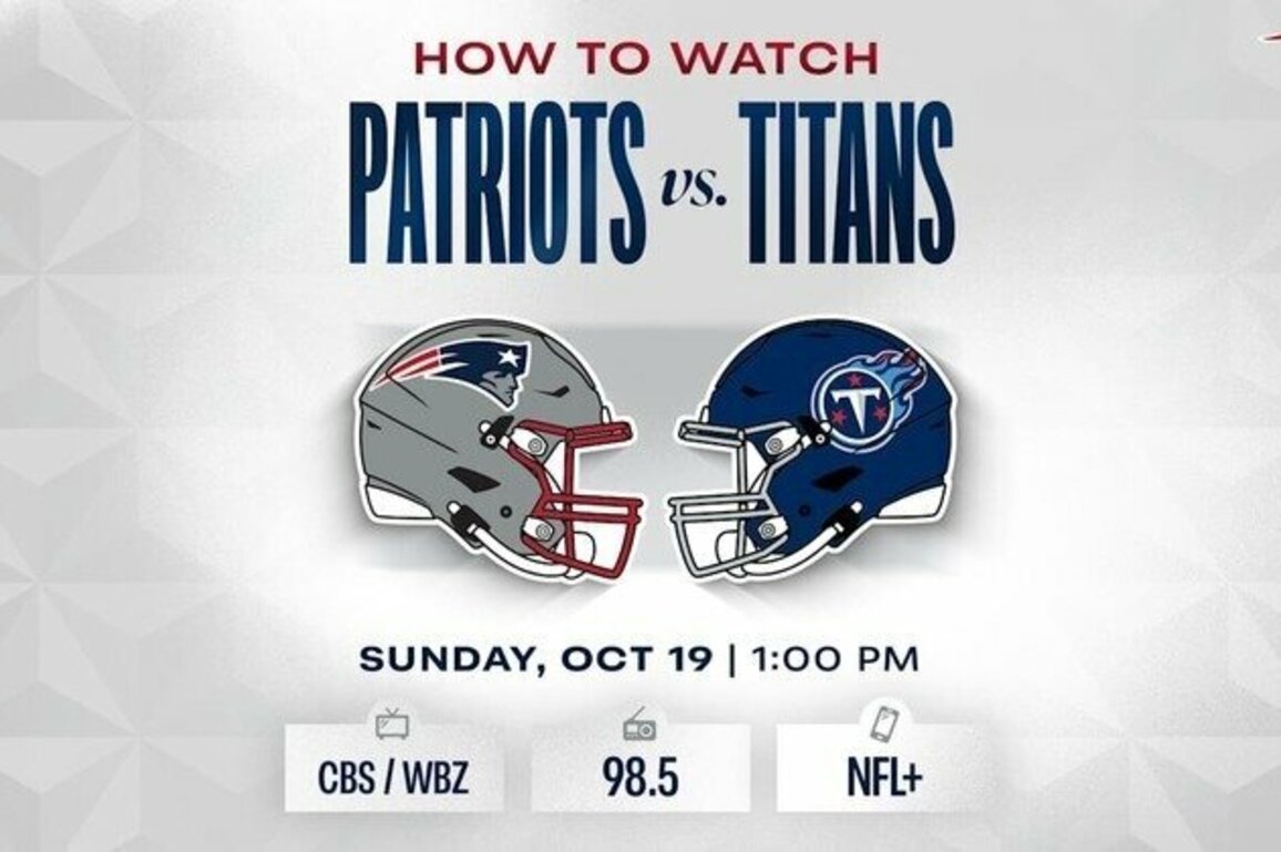 How to Watch/Listen: Patriots at Titans