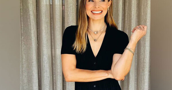 Kristen Bell shares it took her "months" to "convince" Adam Brody to work with her in 'Nobody Wants This'