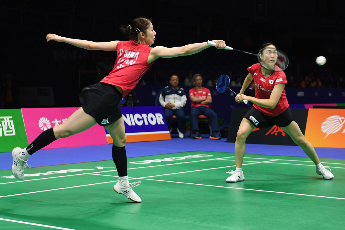 (SP)CHINA-QINGDAO-BADMINTON-ASIAN TEAM CHAMPIONSHIPS 2026-JAPAN VS CHINA'S HONG KONG (CN)