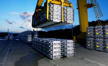 Aluminium ingots