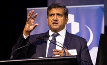  Newcrest CEO Sandeep Biswas speaking at the Melbourne Mining Club