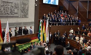 Rodrigo Paz is sworn in as president of Bolivia, 2025
