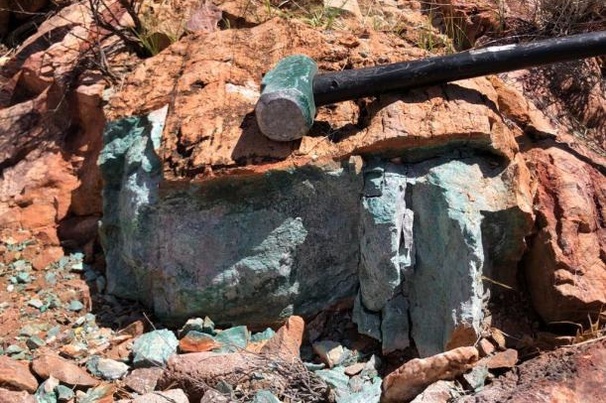 Evidence of mineralisation in Namibia