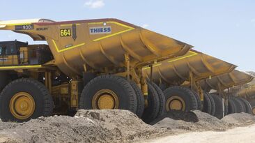 Thiess is the mining contractor at Lake Vermont.