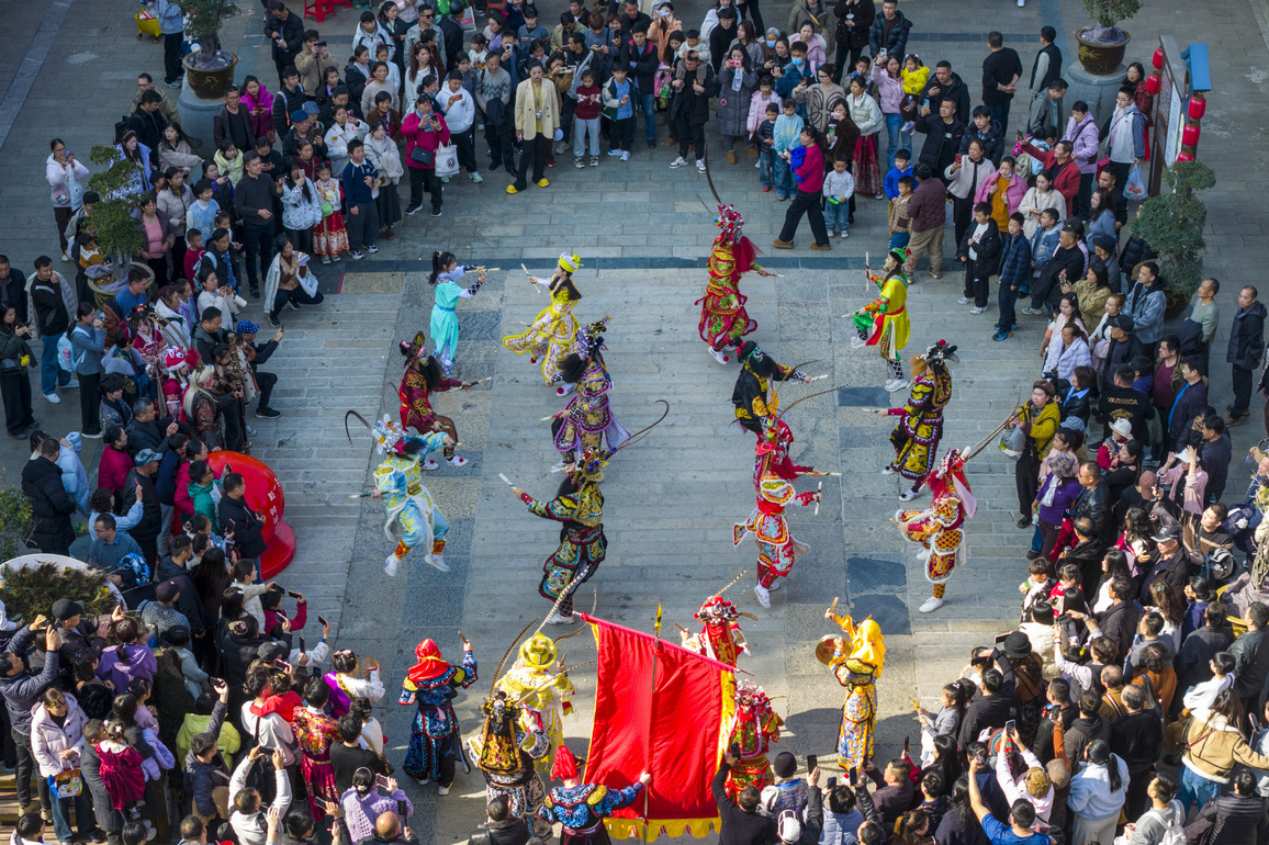 #CHINA-SPRING FESTIVAL-YINGGE DANCE (CN)