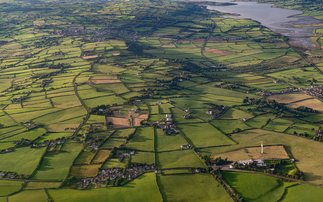Aerial view of Island Magee, County Antrim | Credit: iStock