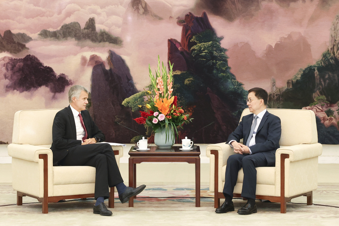 CHINA-BEIJING-HAN ZHENG-NOVO NORDISK-MEETING (CN)