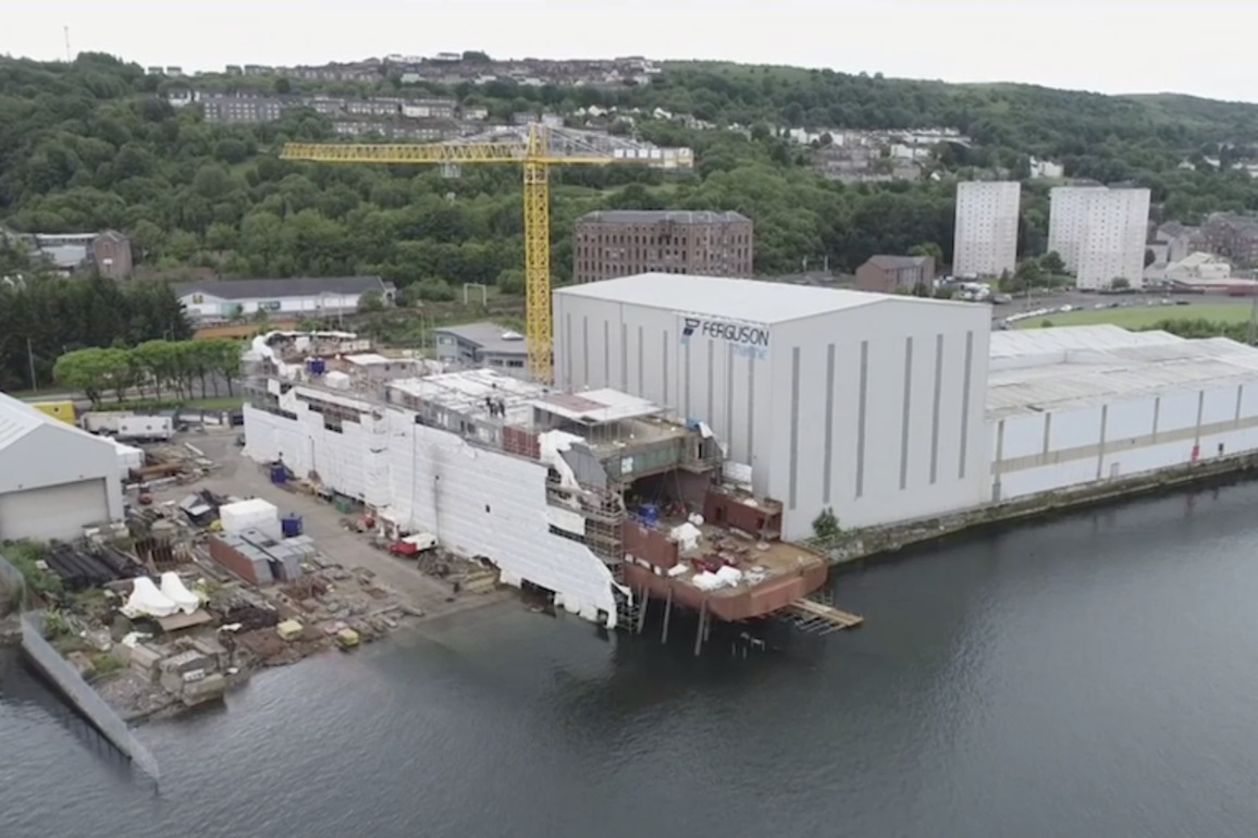 Ferguson Marine misses out on Clyde ferries order  Daily Business