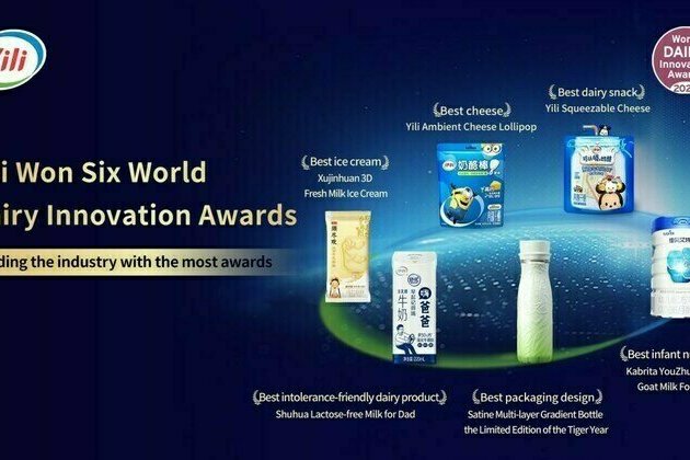 Winner of Six Awards, Yili Further Elevated Its Profile as A World-Leading Innovator