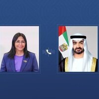 UAE President receives phone call from Acting President of Venezuela affirming solidarity with the UAE