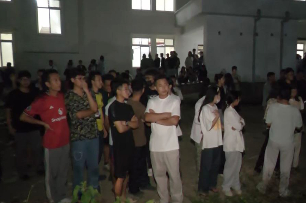Manipur: Bodies of six "abducted" Naga men brought to JNIMS mortuary