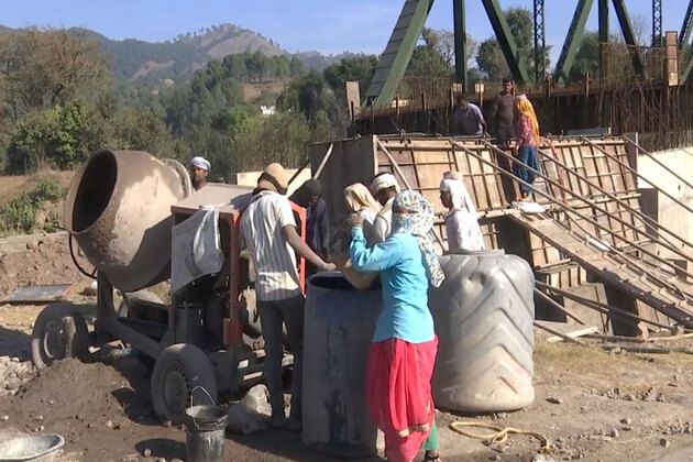 J&K: BRO construction bridges road in border areas of Qila Dharhal Tehsil of Rajouri district