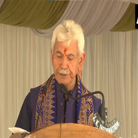 "Pakistan is trying to destroy peace, prosperity of J-K," says LG Manoj Sinha