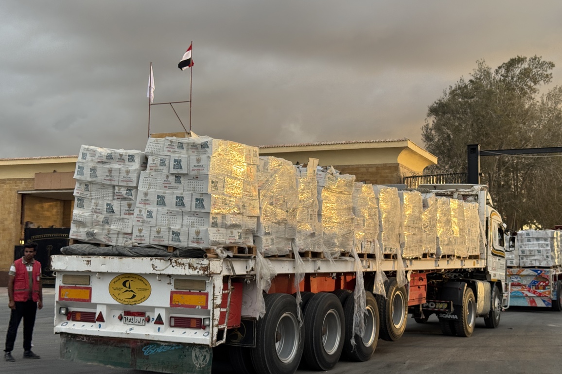 EGYPT-RAFAH CROSSING-GAZA-AID
