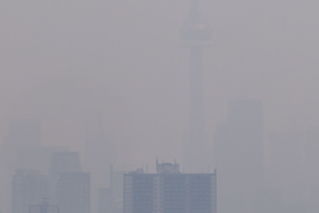 CANADA-TORONTO-WILDFIRE-SMOKE-POOR AIR QUALITY