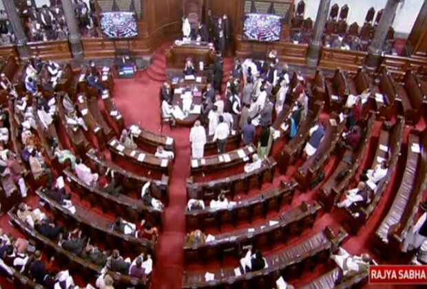 Rajya Sabha adjourned for day amid Opposition uproar on revocation of suspension of 12 MPs