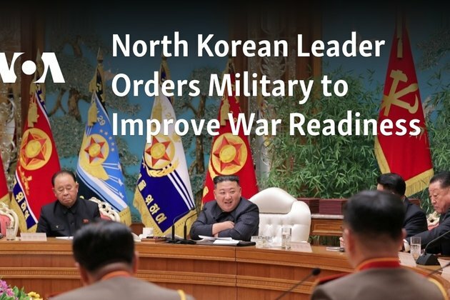 North Korean Leader Orders Military to Improve War Readiness
