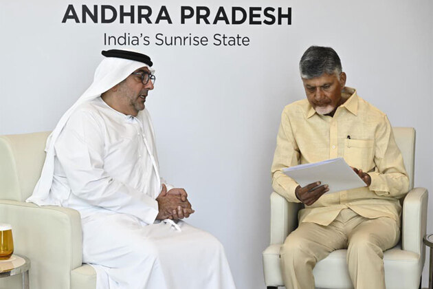 Andhra CM meets Apex Investments Chairman during his UAE visit