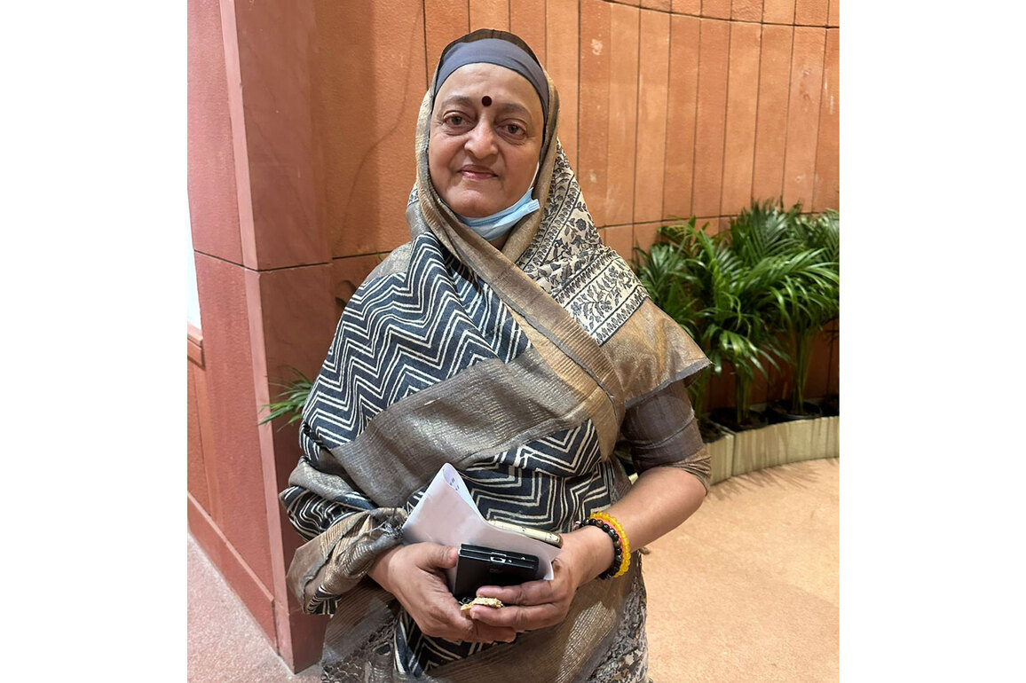 "As long as I'm alive, will work for my people": BJP MP Smita Uday Wagh on Parliament duty amid cancer treatment