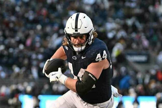 Penn State tight end Tyler Warren has a throwback vibe