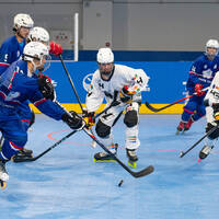 (SP)CHINA-CHENGDU-THE WORLD GAMES 2025-INLINE HOCKEY-MEN-NAM VS TPE (CN)