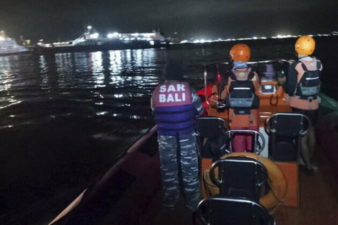 At least four dead, dozens missing after ferry sinks on way to Bali