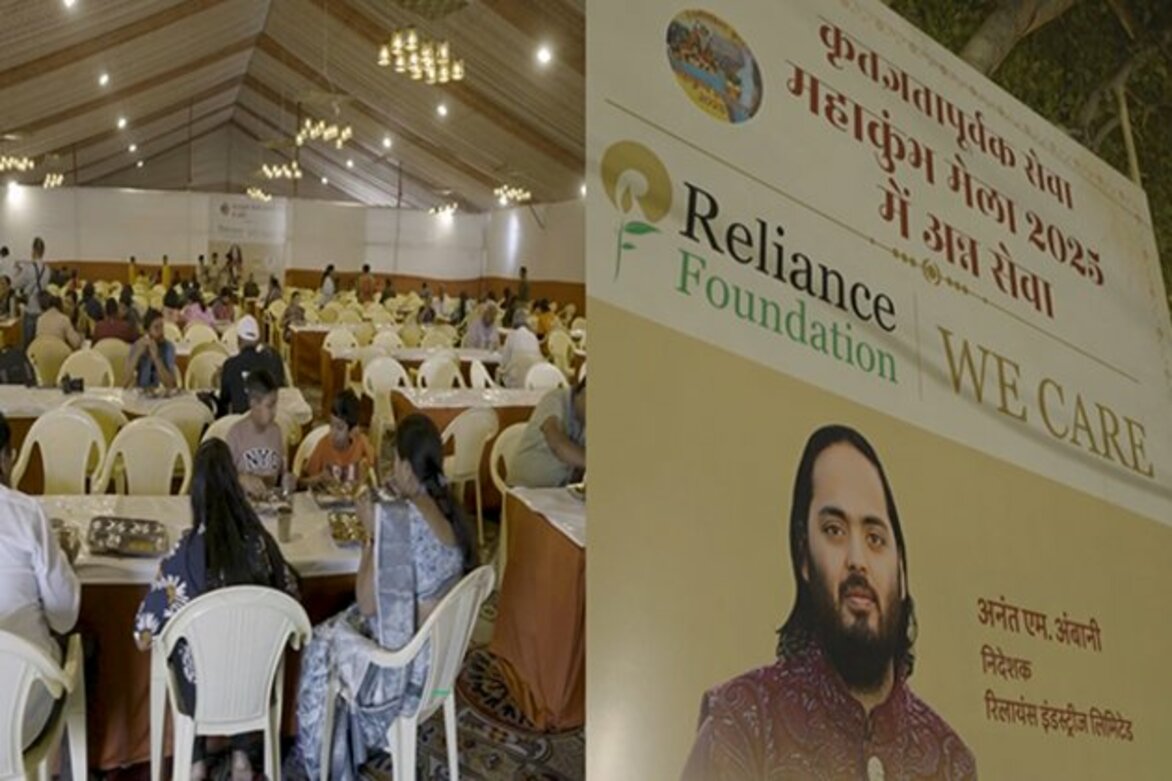 Reliance Industries Limited serves millions, offers free meals, medical help with 'Teerth Yatri Seva' at Maha Kumbh 2025