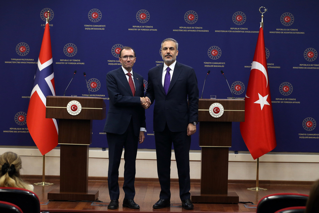 TRKIYE-ANKARA-NORWEGIAN FM-VISIT