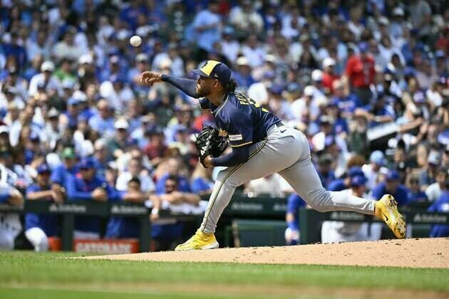 Freddy Peralta helps hot Brewers blank Cubs