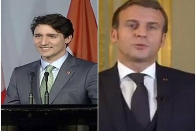 Trudeau, Macron express concern over HK, Xinjiang