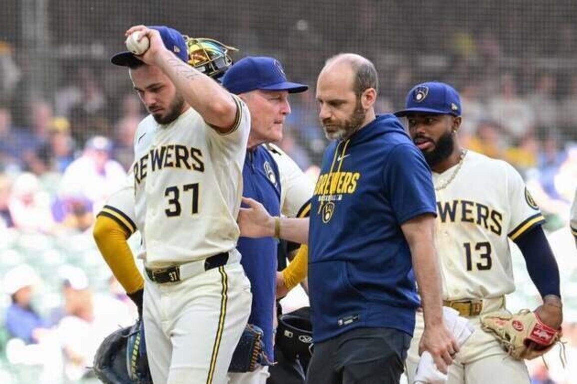 Brewers put LHP DL Hall (pectoral) on 15-day IL