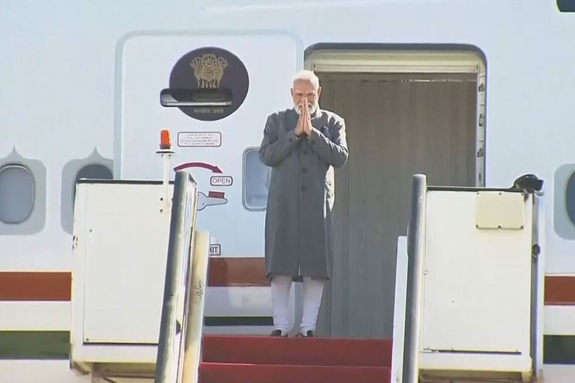 PM Modi arrives in Amman on first leg of three-nation tour