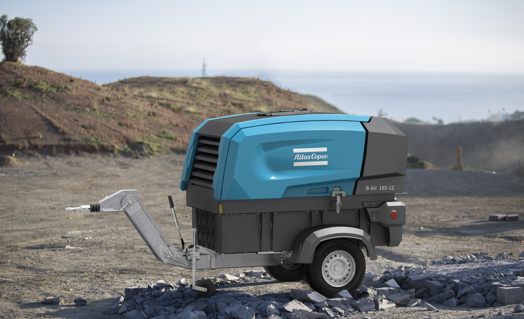 Atlas Copco Unveils Its First Battery-driven Portable Screw Compressor