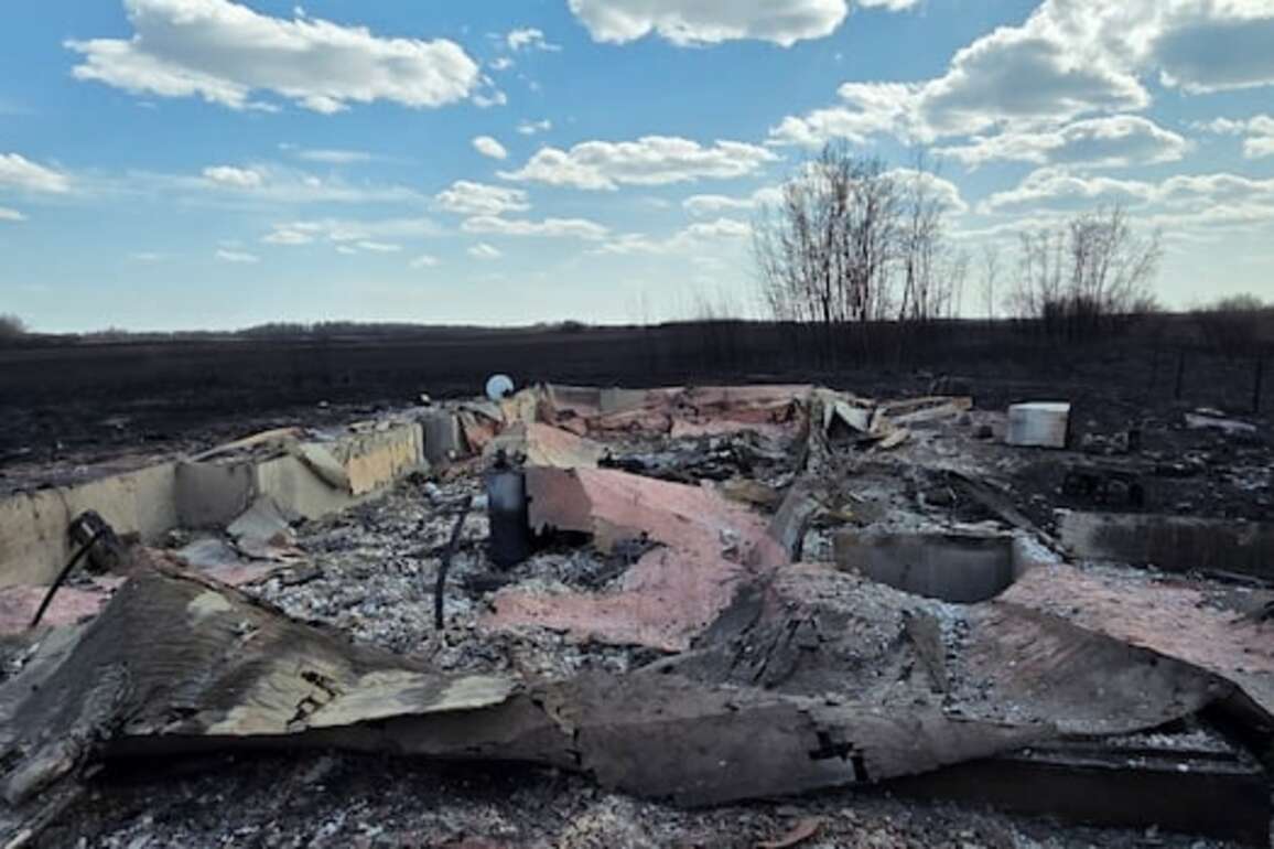 Grass fire burned 4 homes in Samson Cree Nation, Ermineskin Cree Nation