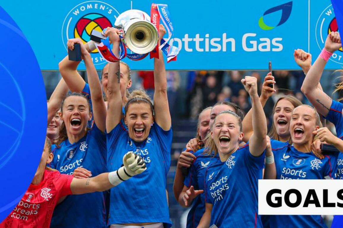 Watch- Dominant Rangers win Women's Scottish Cup with 3-0 win over Glasgow City