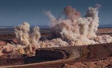 Blasting at Anglo American's Kolomela mine  Photo: Anglo American