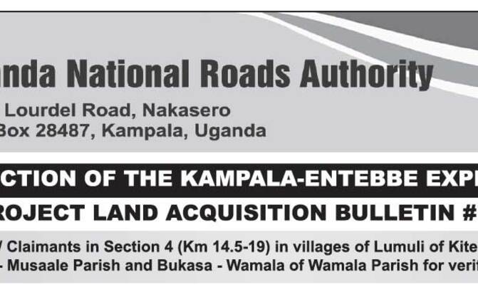 Uganda National Roads Authority (UNRA) Uganda National Roads Authority (UNRA)